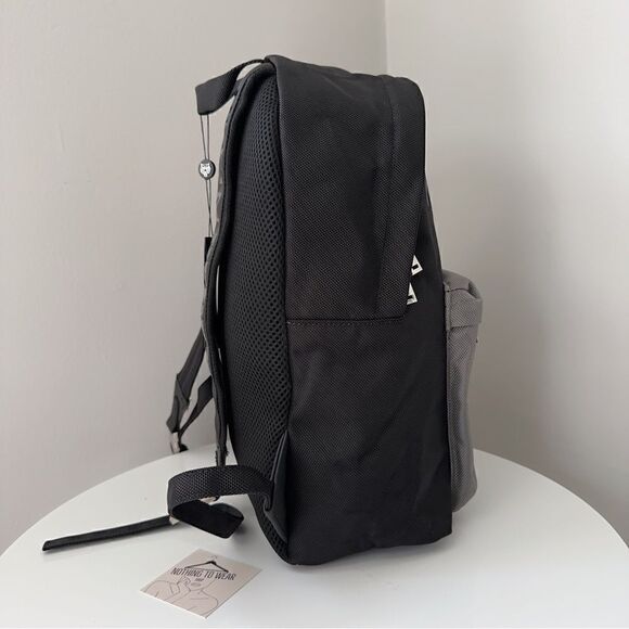 PHILIPP PLEIN SPORT Backpack Grey Black Designer - Picture 4 of 11